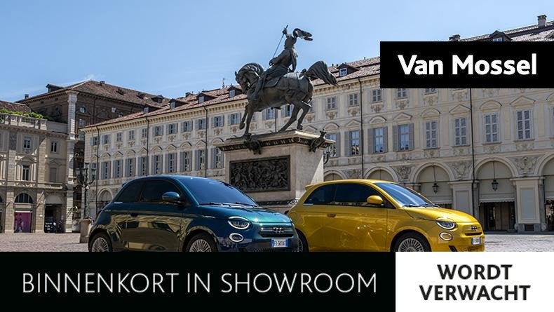 Fiat 500 Hybrid Torino | Launch Edition | NU TE BESTELLEN |, Stof, Opel Occasions, Met garantie (alle), Geel