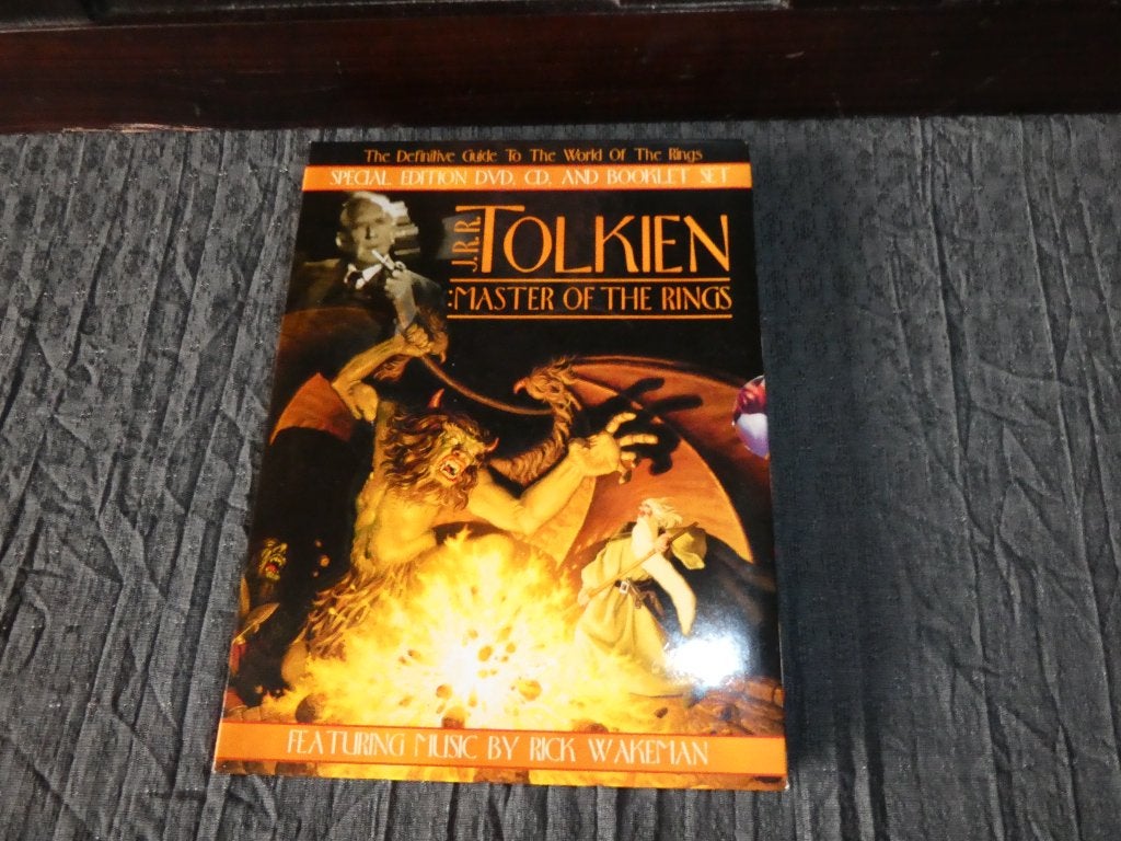 J.R.R. Tolkien: Master of the Rings DVD & CD Set, Engels, Alle leeftijden, Fantasy, Engels