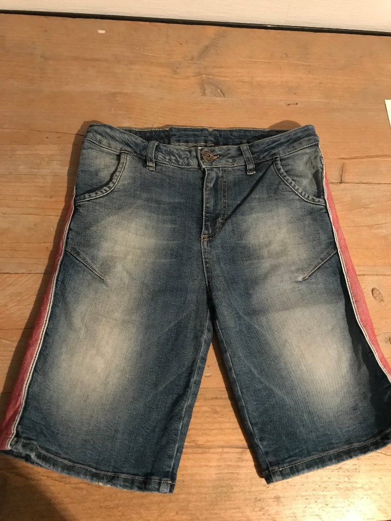 Maryley korte broek spijkerbroek bermuda short xs 34 36, Kleding | Dames, Spijkerbroeken en Jeans, Blauw, Ophalen of Verzenden