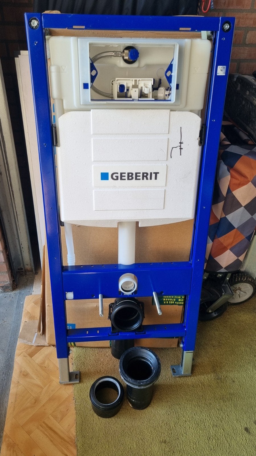 geberit duofix sigma up 320 gebruikt zgan, Doe-het-zelf en Verbouw, Sanitair, Ophalen, Zo goed als nieuw, Toilet