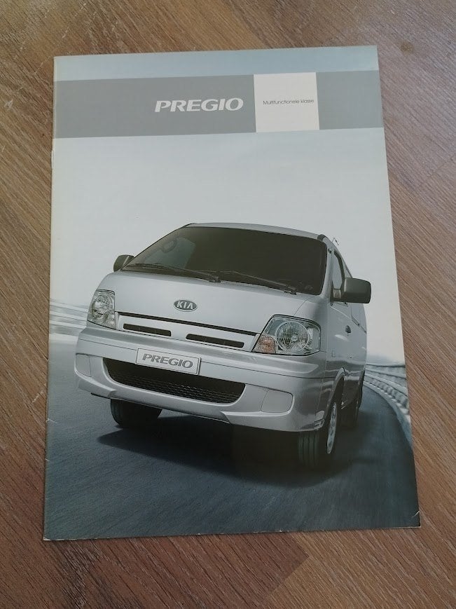 Kia Pregio autofolder 2005, Ophalen of Verzenden, Nieuw, Overige merken