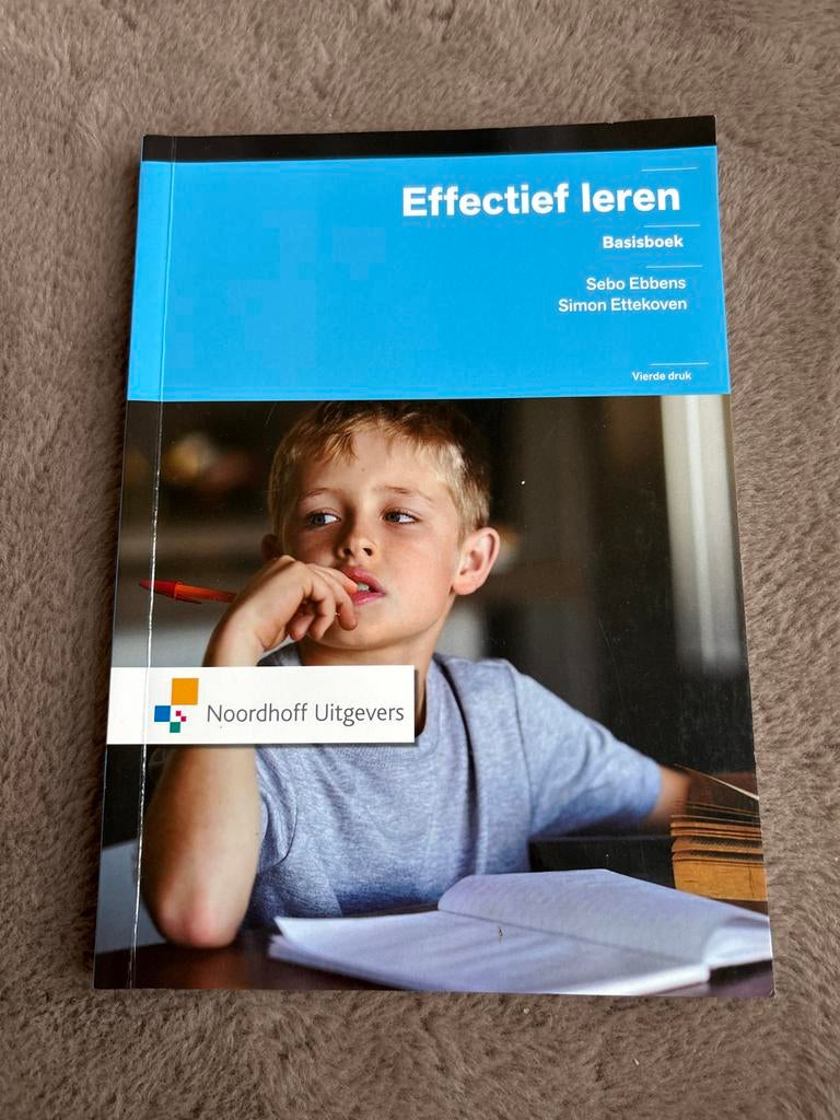 Effectief leren - Basisboek (Vierde druk), Ophalen of Verzenden, Gamma, Zo goed als nieuw, HBO