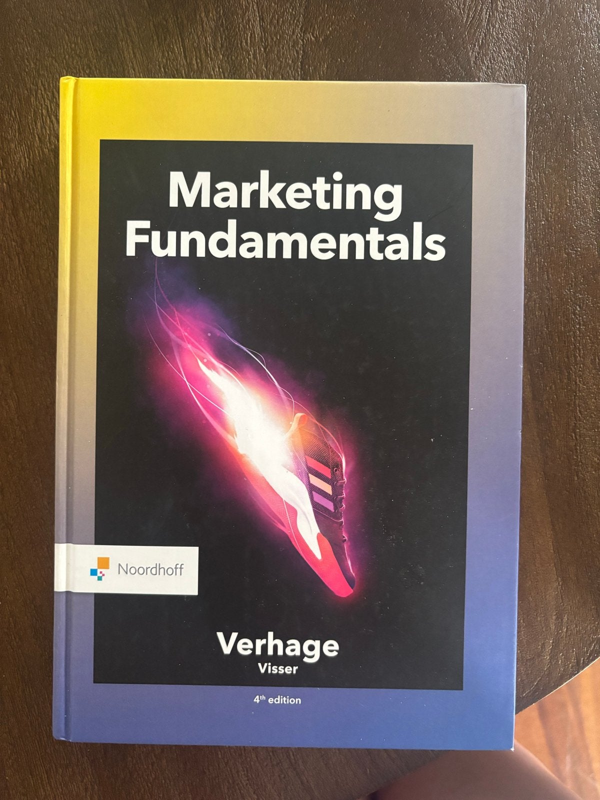Marketing Fundamentals - Verhage Visser 4e editie, Boeken, Ophalen of Verzenden, Gamma, Zo goed als nieuw, HBO