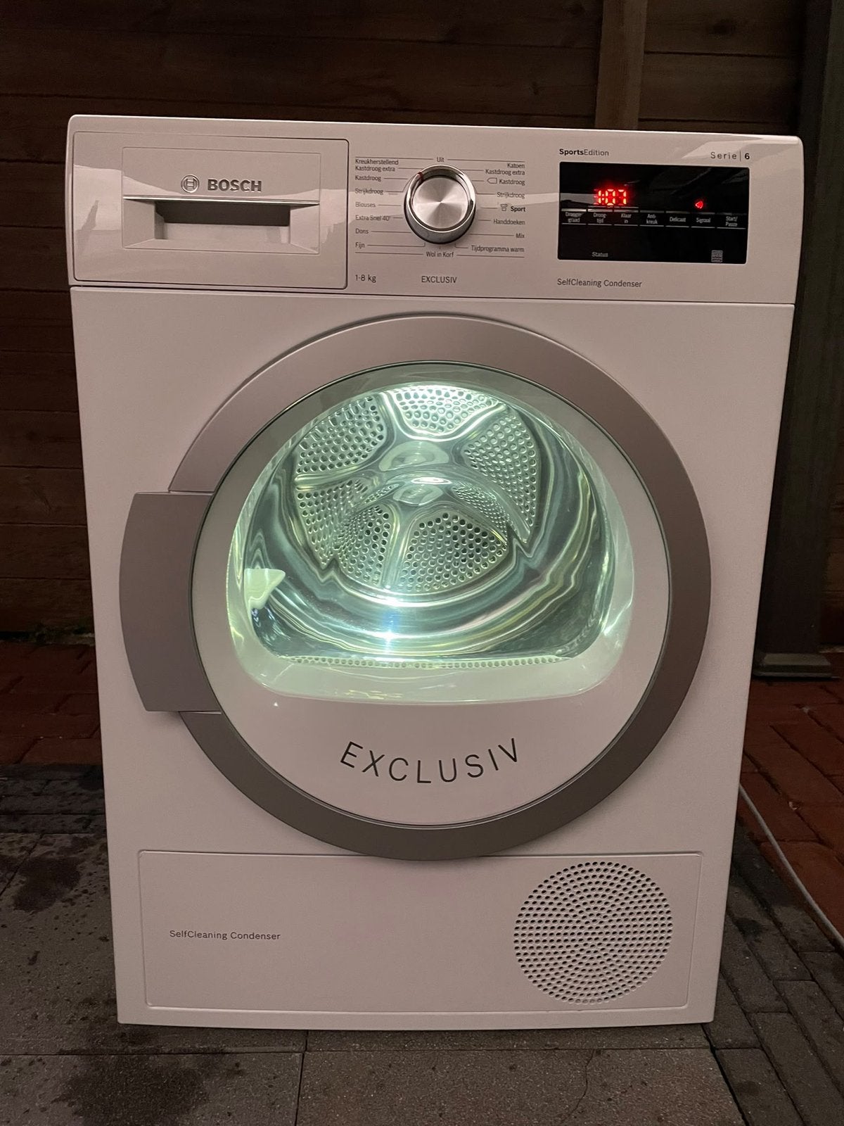 Bosch warmtepomp droger 8 kg