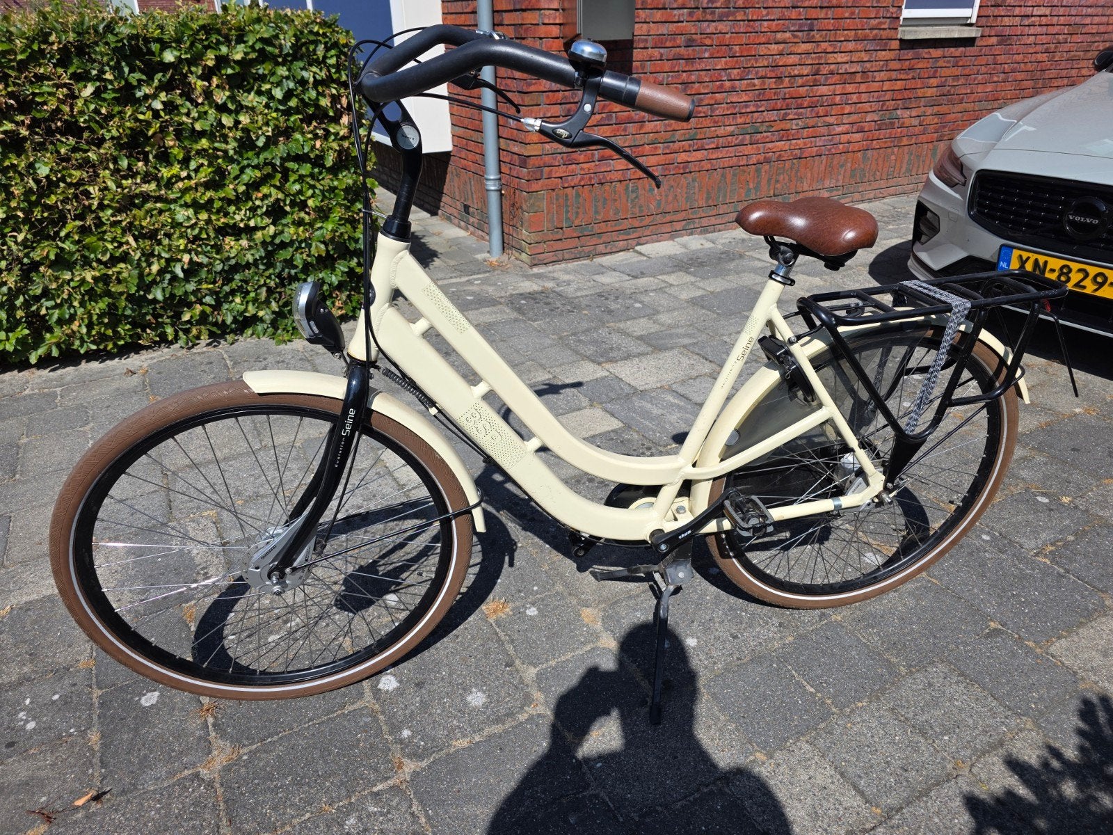 BSP Seine Evolution moederfiets, Fietsen en Brommers, Ophalen, Gebruikt, Overige merken, Dubbele standaard