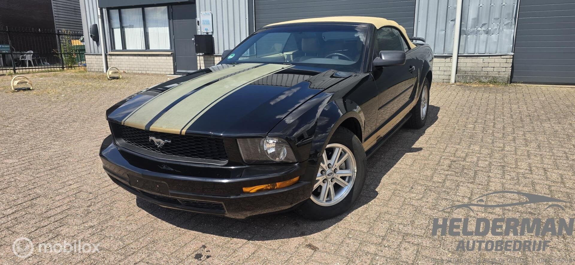 Ford USA Mustang 4.0 V6 Cabriolet, Achterwielaandrijving, Gebruikt, Beige, Cabriolet