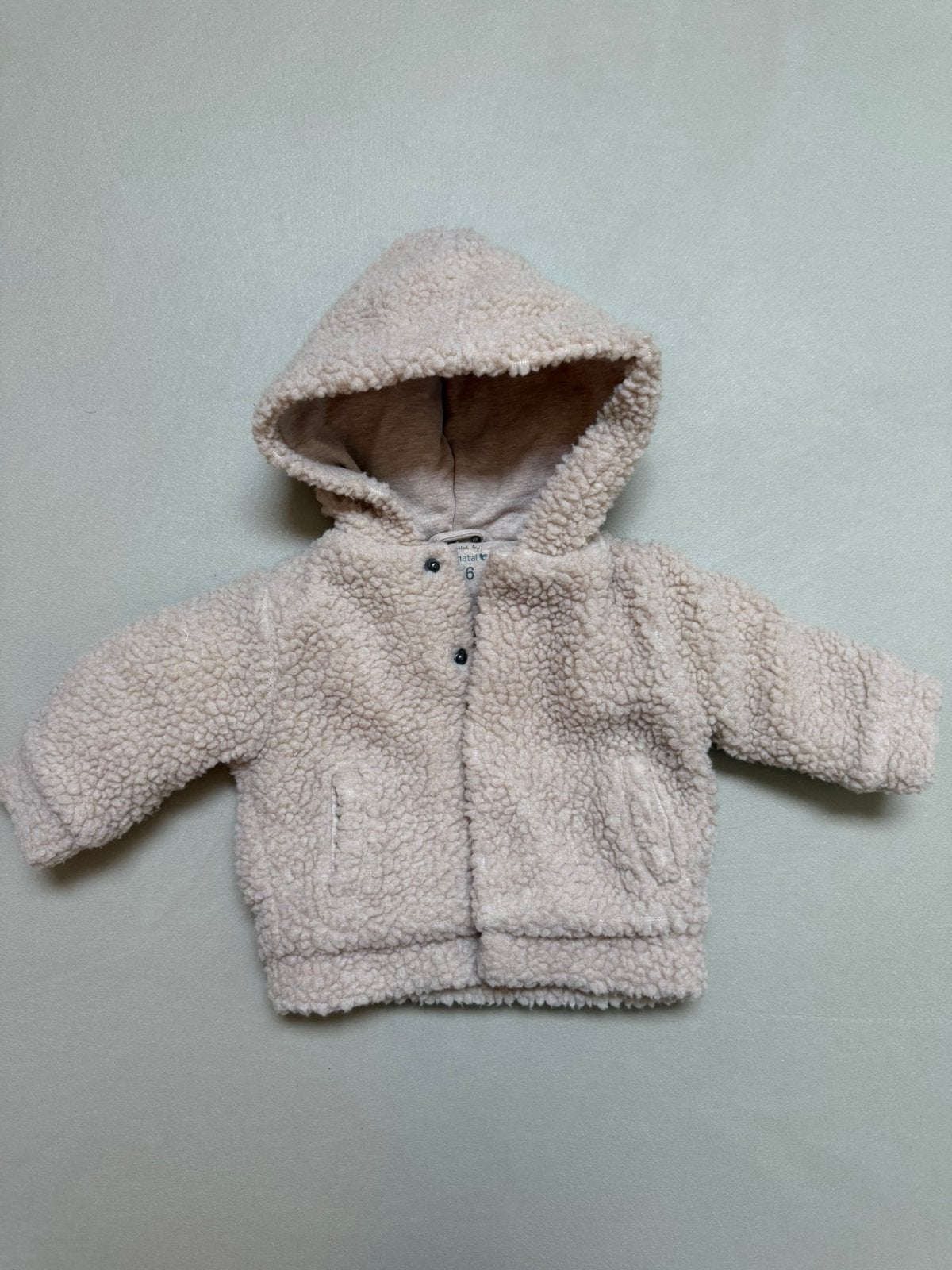 Teddy jas (winter) Prenatal maat 56, Verzenden, Zo goed als nieuw, Jongetje of Meisje, Jasje
