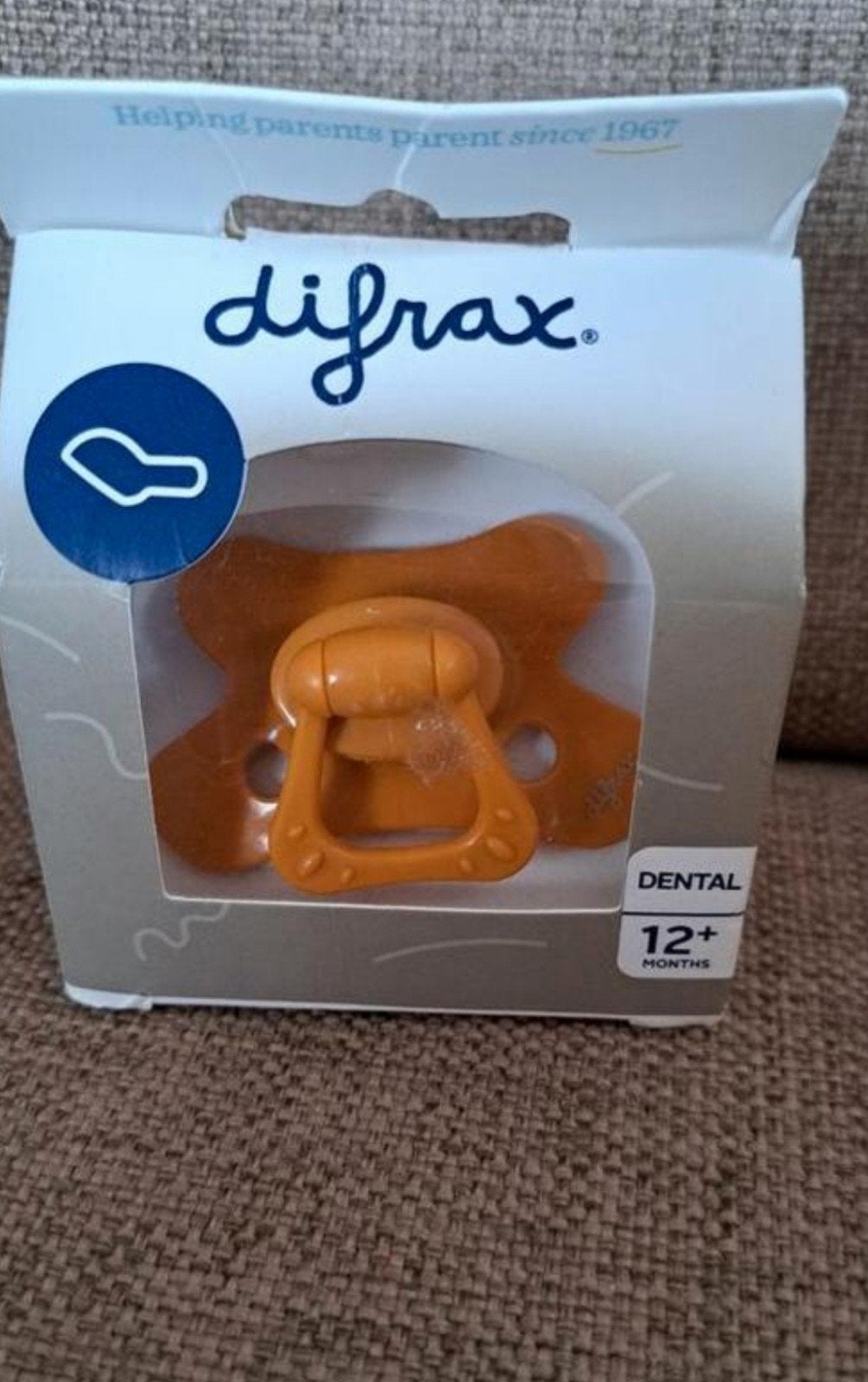 Difrax 12mnd+ speen nieuw, Ophalen of Verzenden, Nieuw, Speen, Difrax