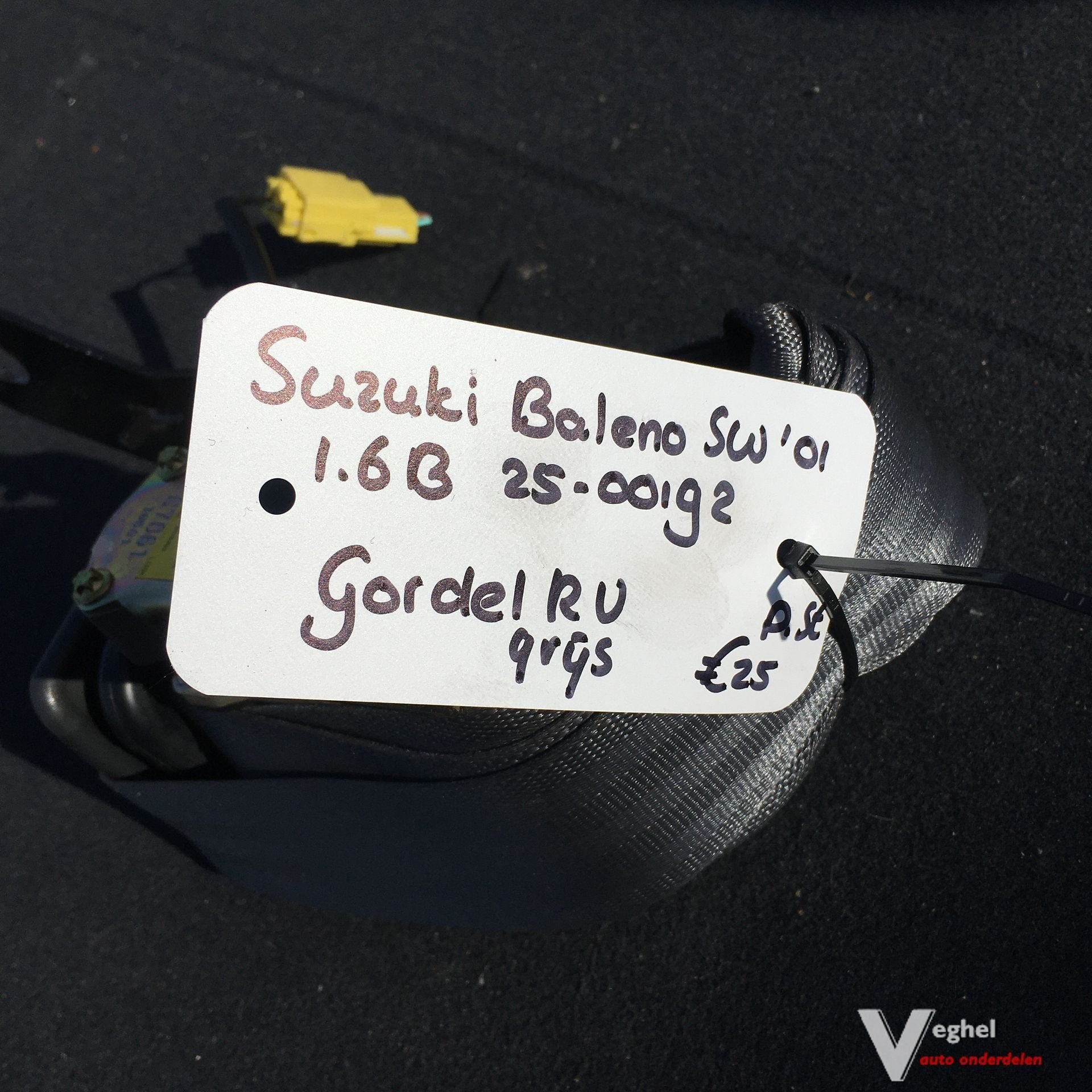 Suzuki Baleno Sw 1.6 Benzine 2001 2500192  Gordel Linksvoor