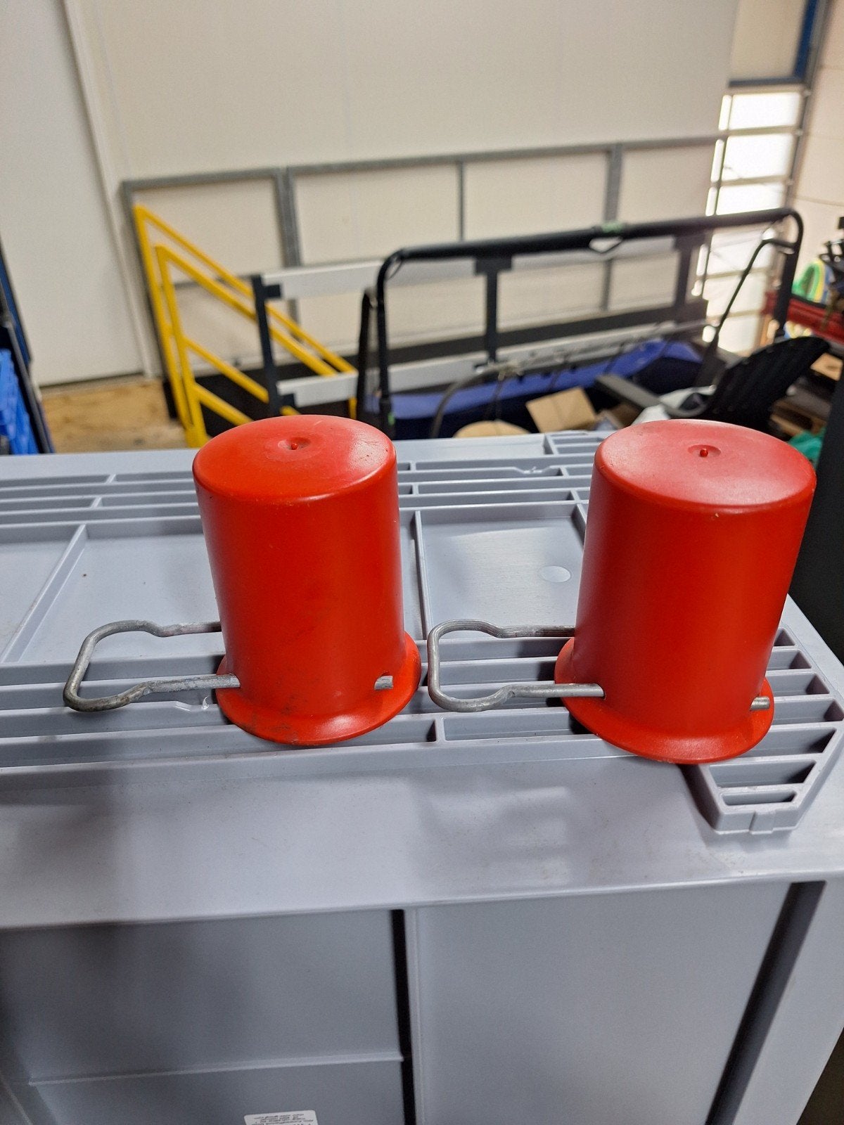 gasfles afdekdop rode kap bescherming kraan, Caravans en Kamperen, Ophalen, Nieuw