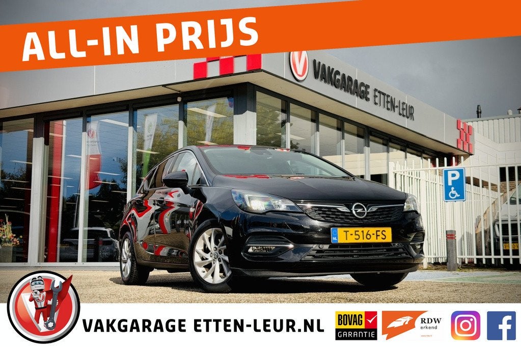 Opel Astra 1.2 Business Edition | CAMERA | CARPLAY | STOEL-S, Stof, Gebruikt, Euro 6, 620 kg