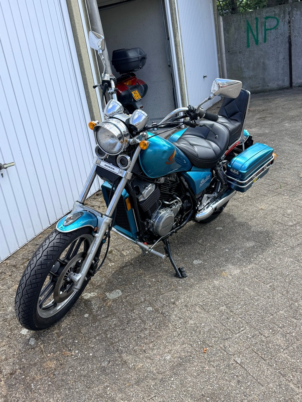 Honda Shadow VT500C Chopper - Klassieke stijl, rijplezier!, Cardan-aandrijving, 2 cilinders, Gebruikt, Particulier