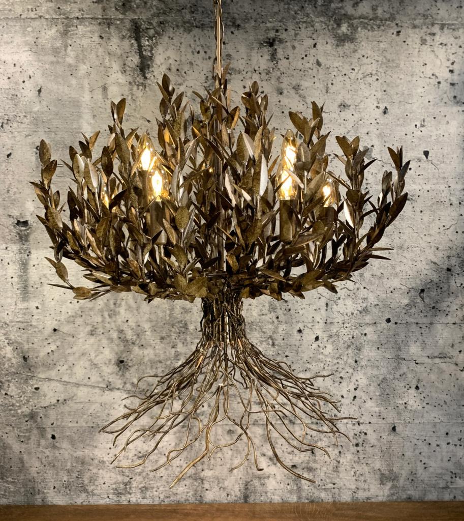 Kroonluchter - winkel Leclercq en Bouwman AIX hanglamp, Verzenden, Nieuw, Metaal