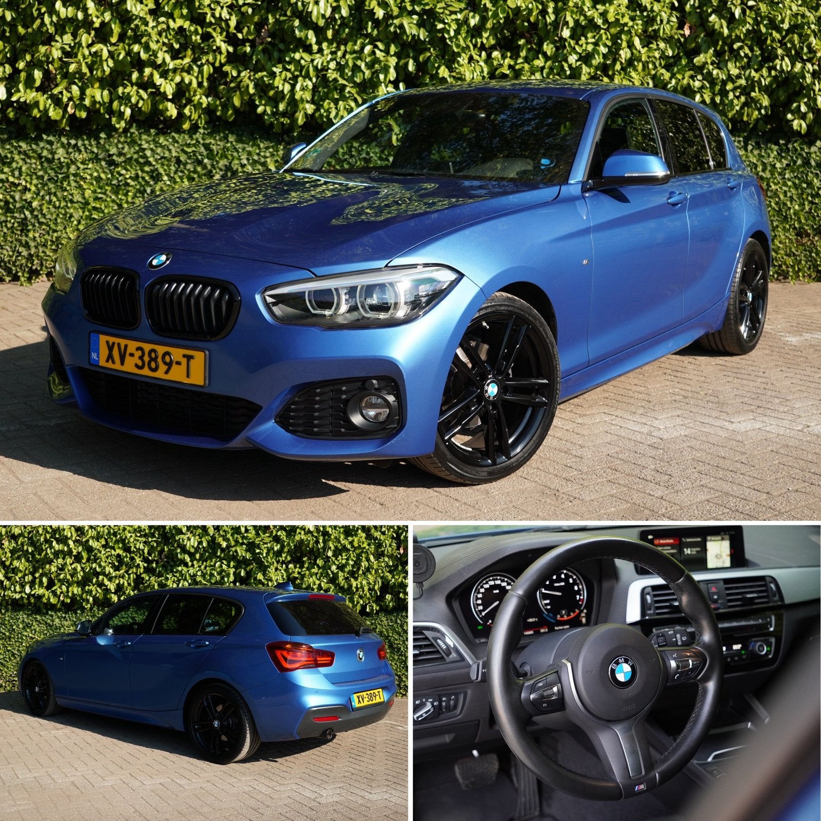 BMW 118i M Sport Automaat – Dealeronderhouden – Trekhaak, Blauw, 650 kg, Particulier, 1300 kg