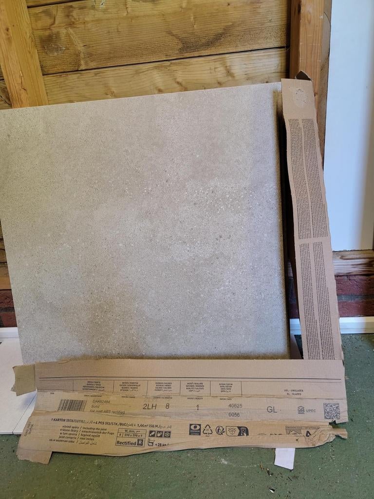 Wand/vloer tegels, Ophalen, 60 cm of meer, Overige typen, Nieuw
