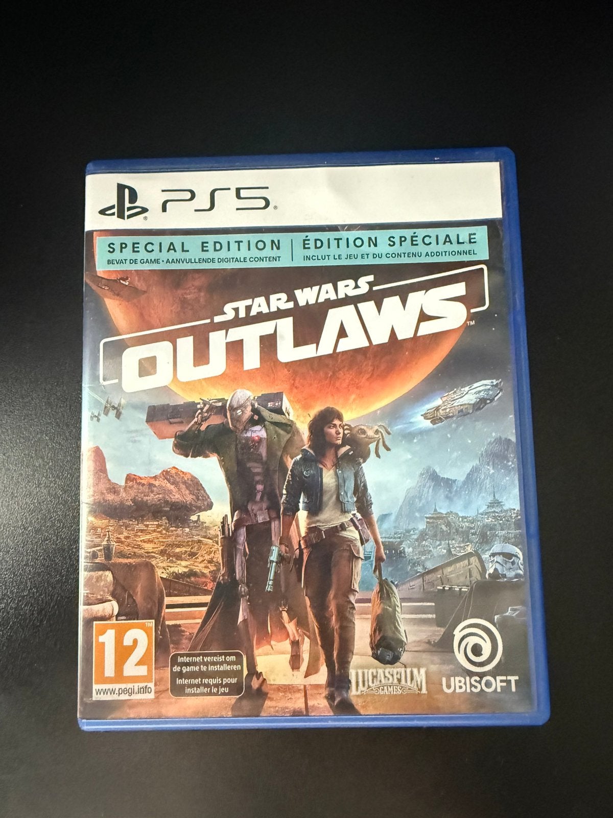 Star Wars Outlaws, Spelcomputers en Games, Games | Sony PlayStation 5, 1 speler, Ophalen of Verzenden, Zo goed als nieuw, Vanaf 3 jaar