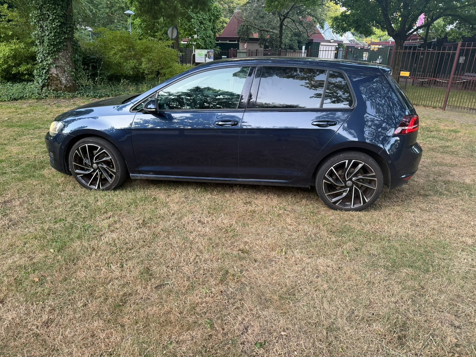 Volkswagen Golf 7 1.4 TSI  benzine 2016, Euro 5, 4 cilinders, Blauw, Alcantara