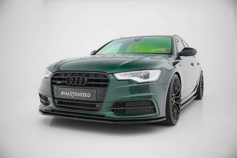 Voorlip sideskirt spoiler diffuser - A6 S-line S6 C7 11-14, Ophalen of Verzenden