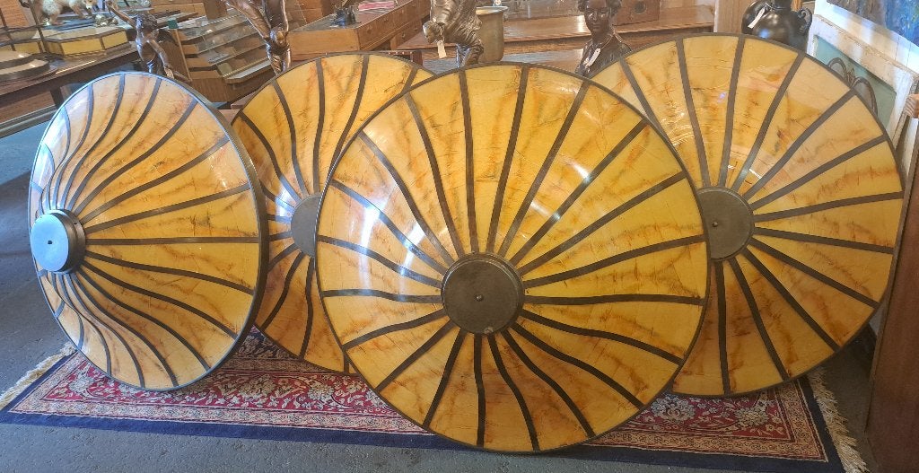 Grote bijzondere hanglampen Tuschinski  / Art Deco 118 cm, Ophalen