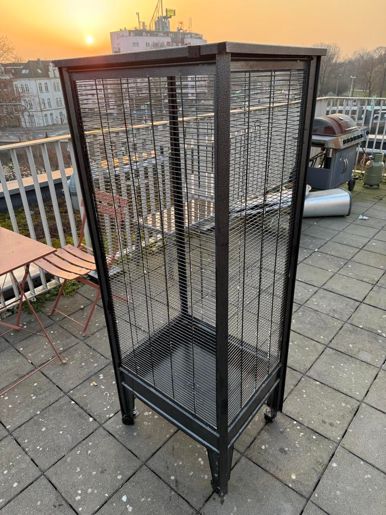 Mooie chique ratten/vogel kooi. Werkt uitstekend is schoon!, Ophalen, Kooi, Gebruikt, Minder dan 75 cm