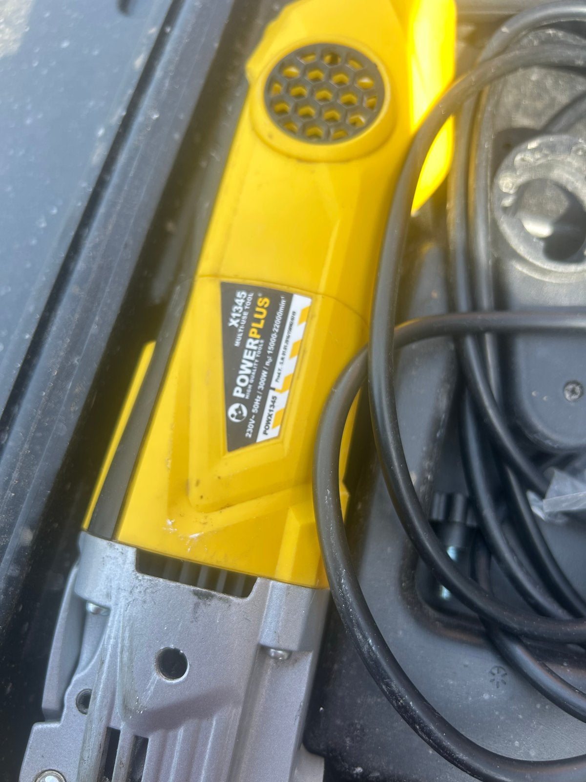 Powerplus X1345 Multi-use tool - Goed werkend, Ophalen, Gebruikt
