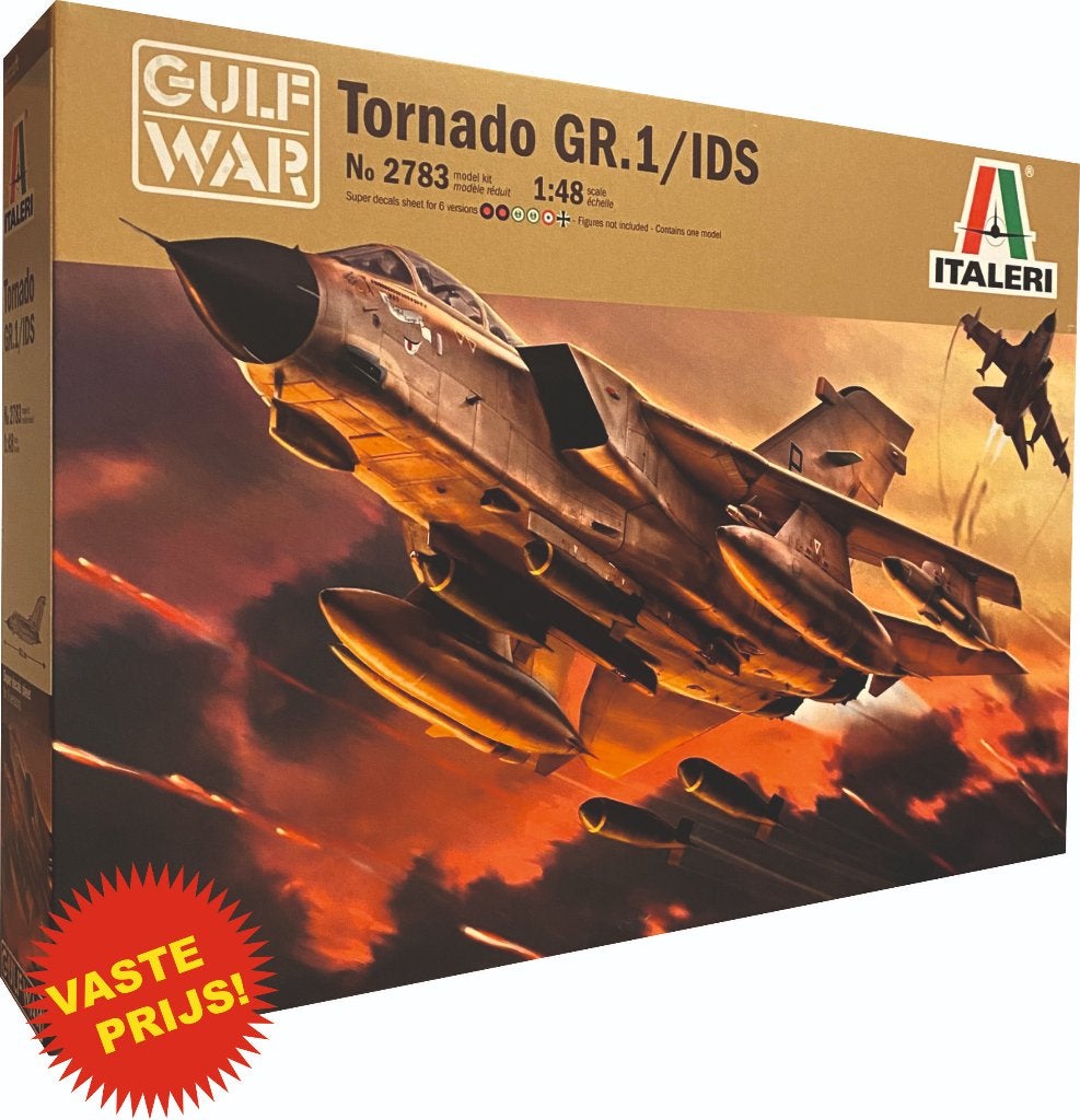 Tornado GR.1/IDS (Gulf War) (Italeri 2783) 1/48, Italeri, Nieuw, Ophalen of Verzenden, Groter dan 1:72