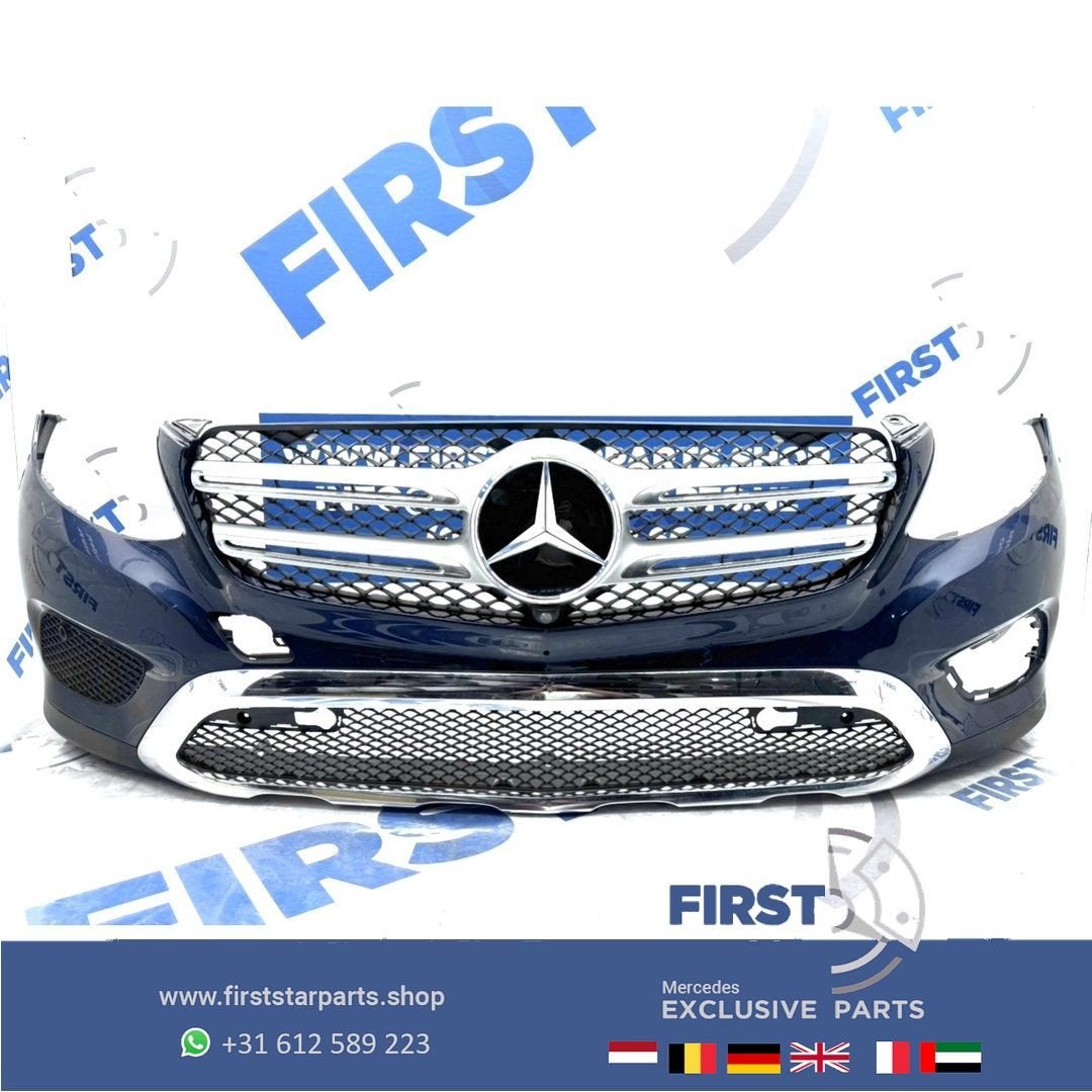 W253 VOORBUMPER + GRIL ZWART WIT GRIJS GLC PRE-FACELIFT BUMP