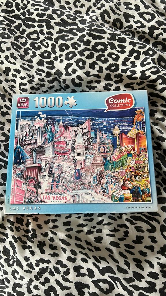 Puzzel 1000 st gratis, Ophalen of Verzenden, 500 t/m 1500 stukjes, Gebruikt