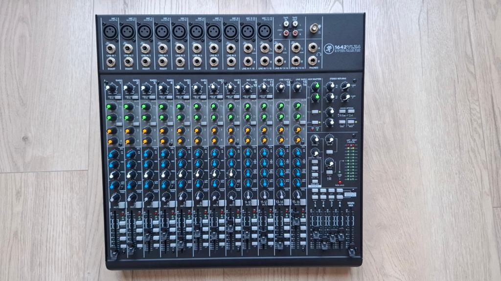 Mackie 1642 VLZ4 ZGAN, Muziek en Instrumenten, Ophalen, Zo goed als nieuw, 10 tot 20 kanalen, Microfooningang