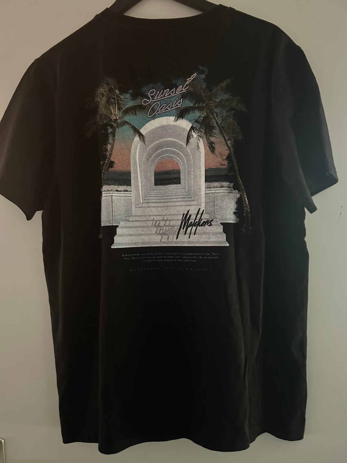 Malelions heren shirt zwart, maat L, Ophalen of Verzenden, Nieuw, Maat 52/54 (L), Zwart