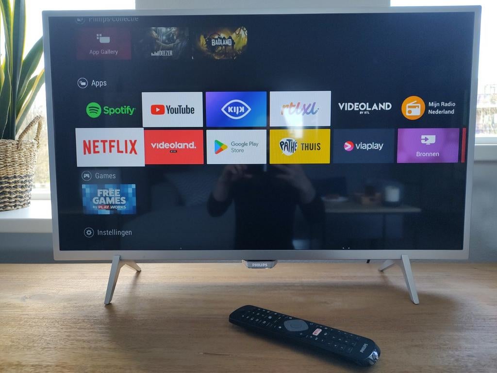 Philips Smart tv Ambilight 32 inch, Ophalen of Verzenden, 50 Hz, Philips