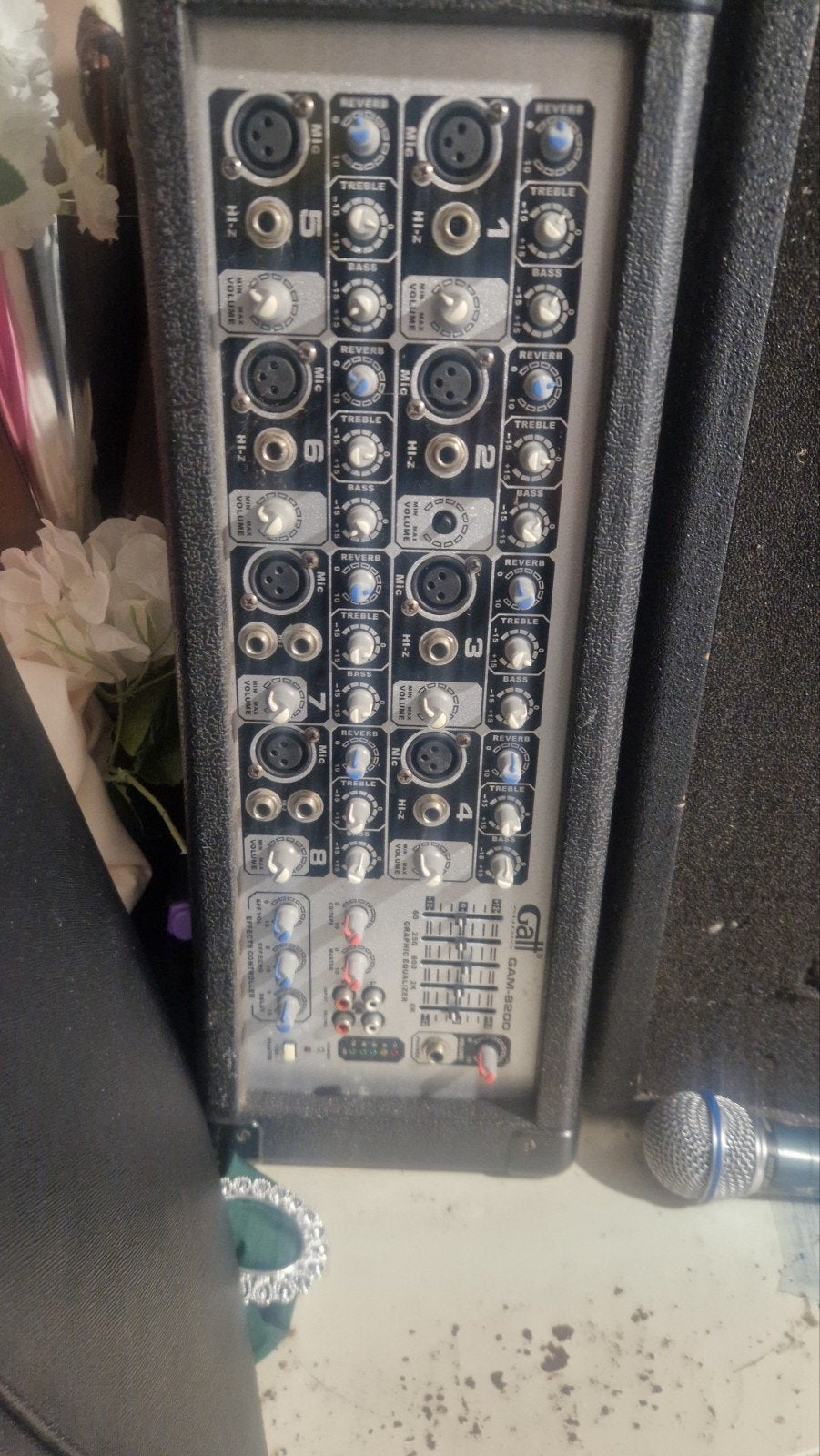 DAP Audio PA-set met draadloze microfoon, Ophalen, Gebruikt, Overige merken