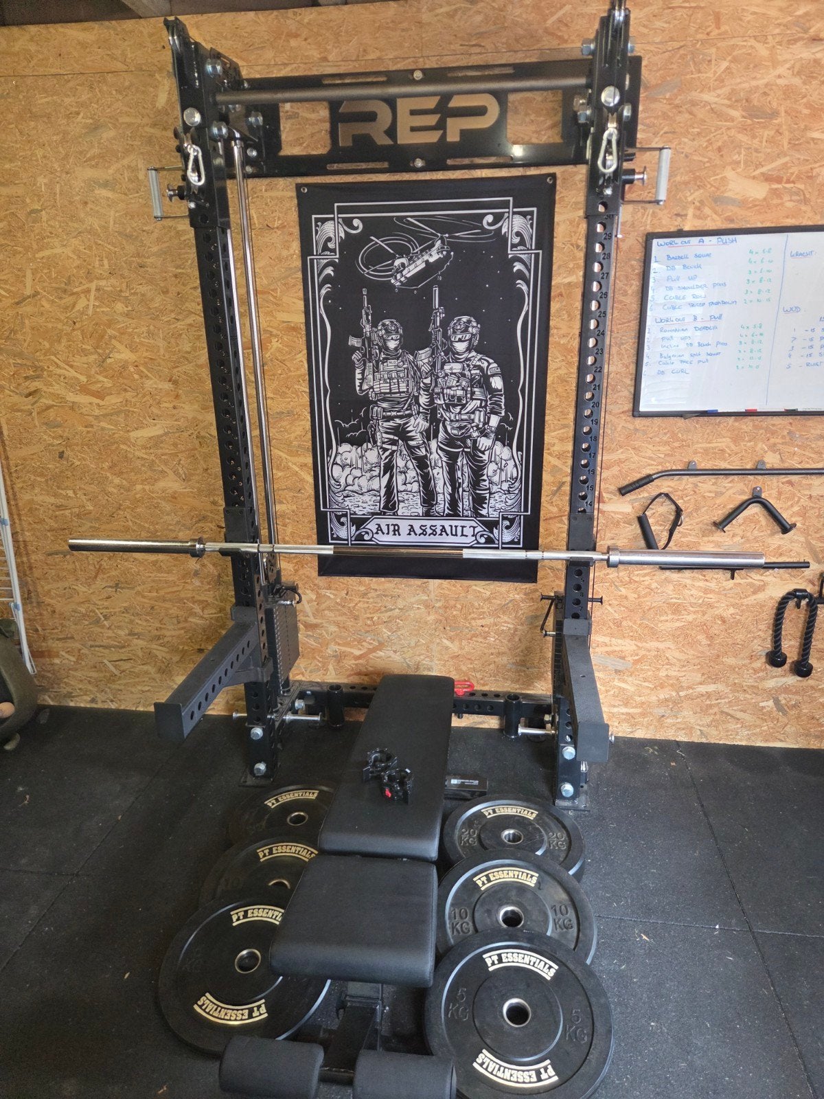 Complete Home Gym Set, Ophalen, Zo goed als nieuw, Benen, Overige typen