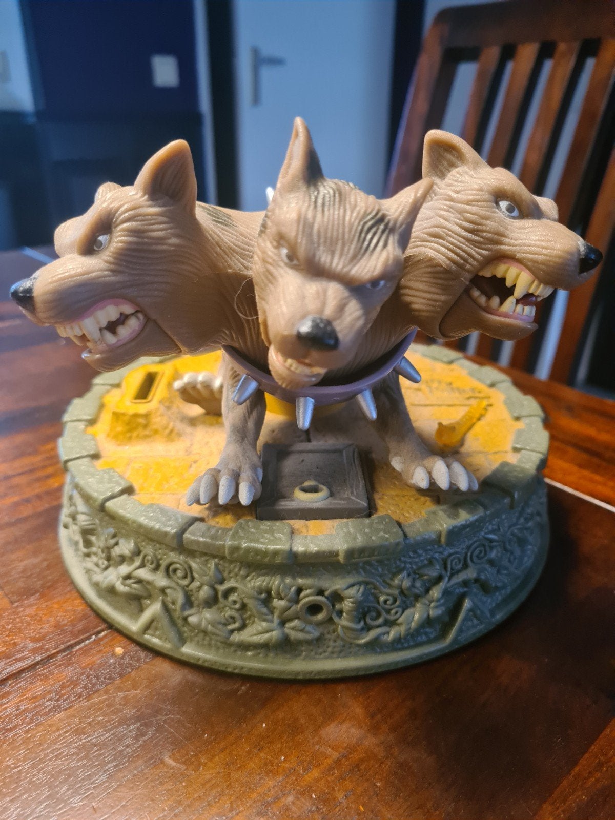 Harry Potter Fells Fluffy spaarpot - Bewegende Cerberus, Ophalen, Gebruikt, Kunststof, Strip- of Tekenfilmfiguur