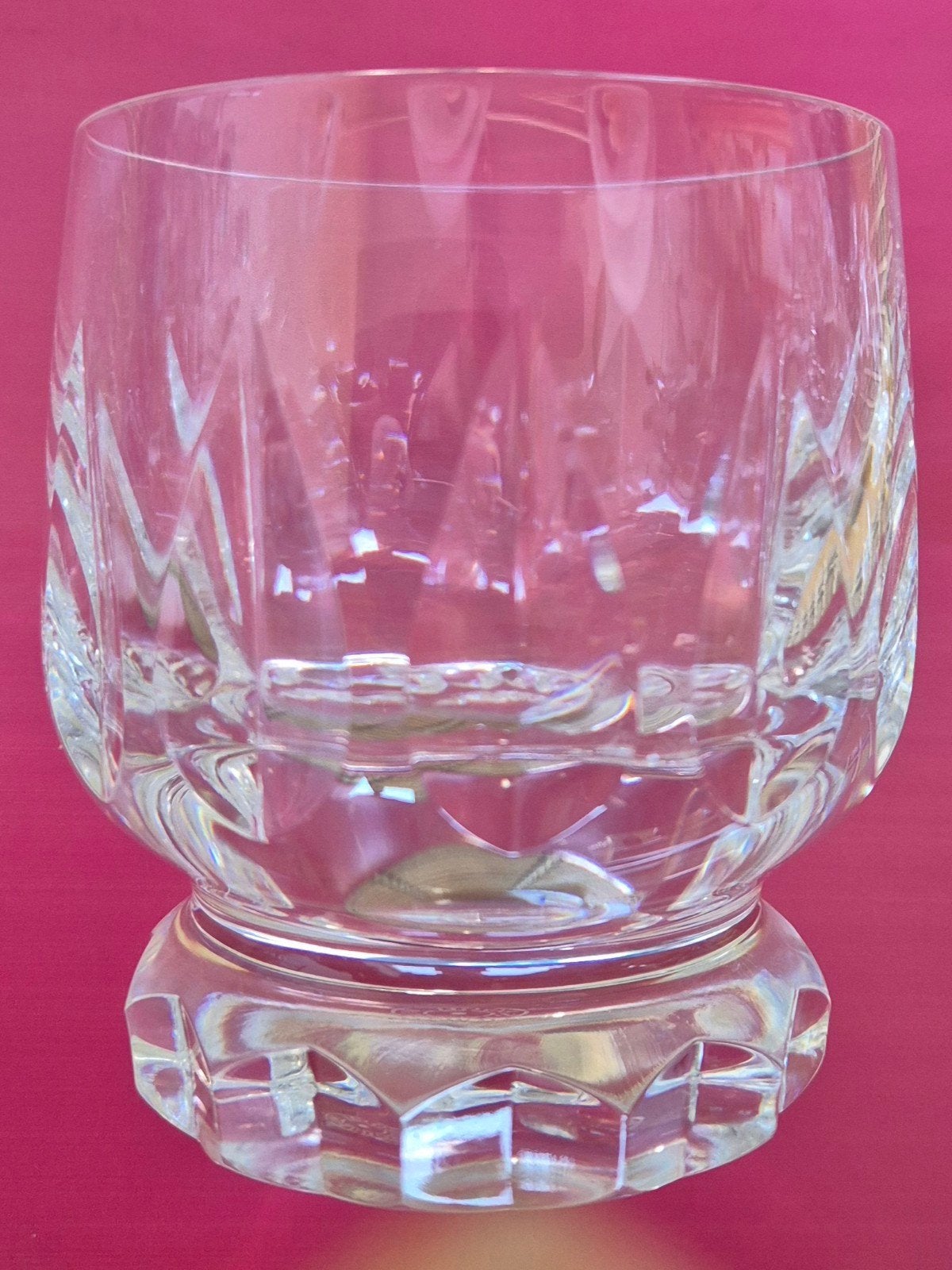 Vintage kristallen whisky-of waterglazen van Villeroy & Boch, Ophalen of Verzenden