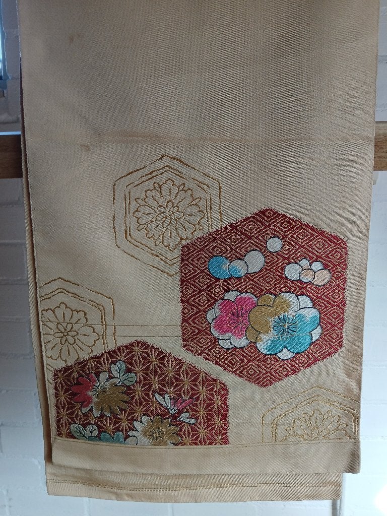 Traditionele Japanse obi riem ume, Ophalen of Verzenden