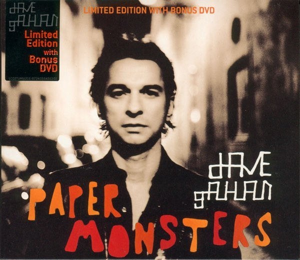 Dave Gahan – Paper Monsters (CD/DVD), Gebruikt, Verzenden, Elektronisch, Bonusmateriaal