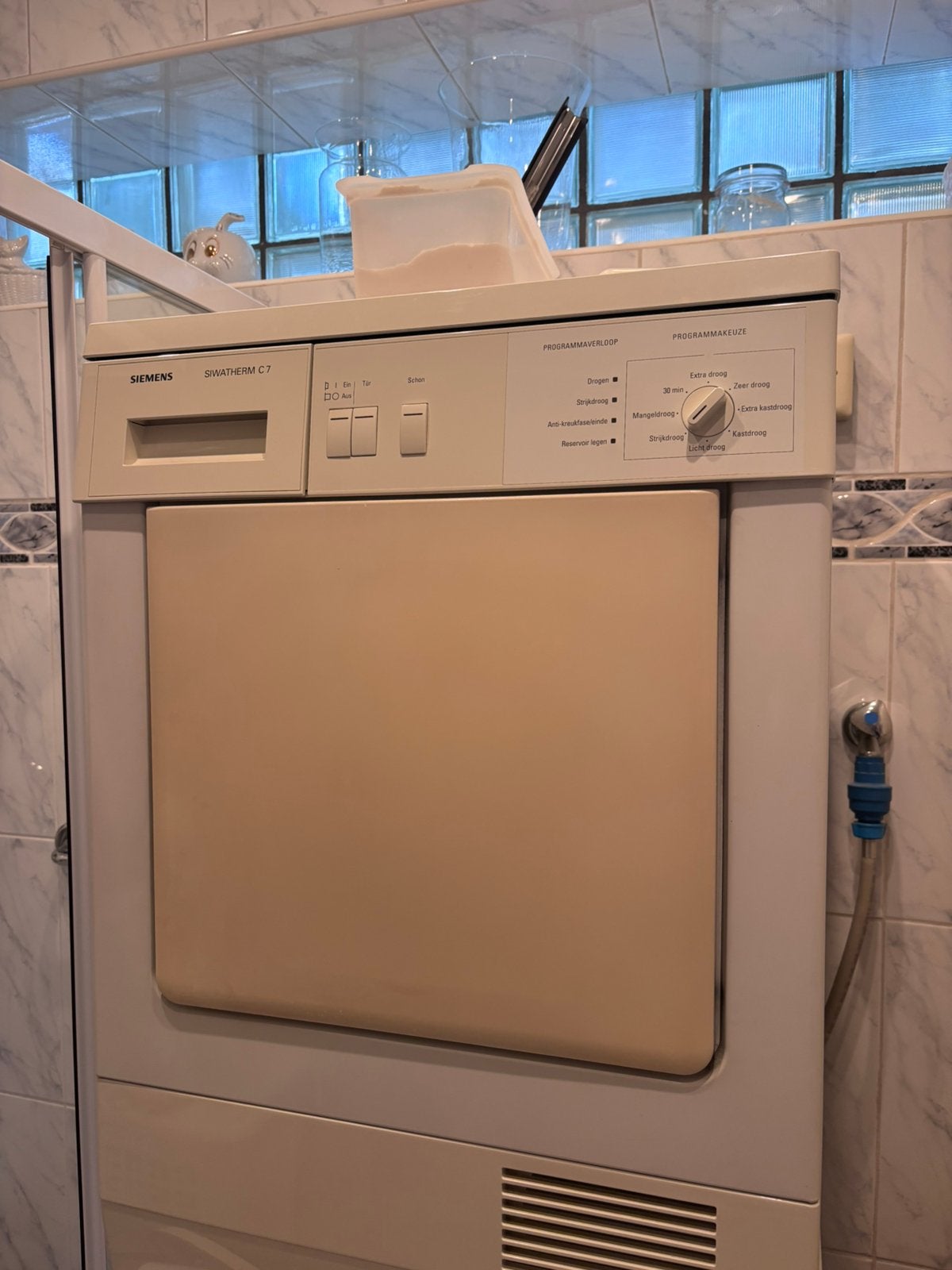 Siemens droger SIWATHERM C7, Ophalen, 6 tot 8 kg, Gebruikt, Voorlader