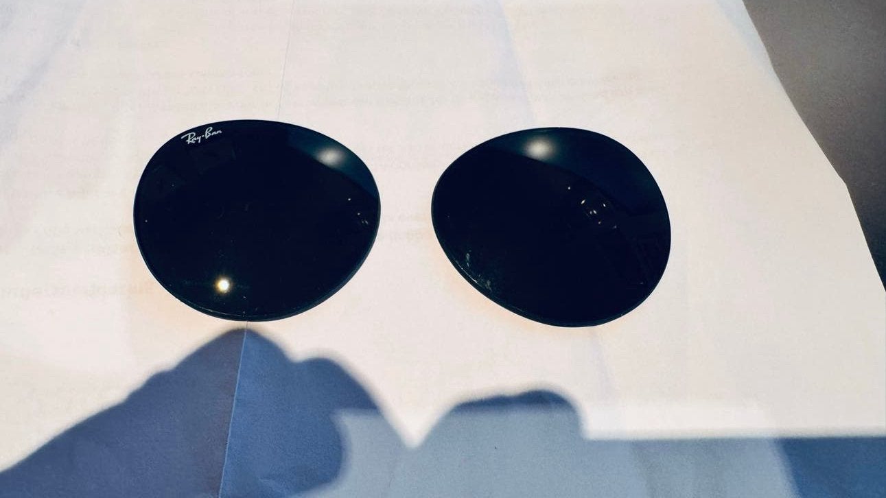 Ray-Ban Clubriund Zonnebril Glazen, groen, Gebruikt, Zonnebril, Bruin, Ophalen of Verzenden