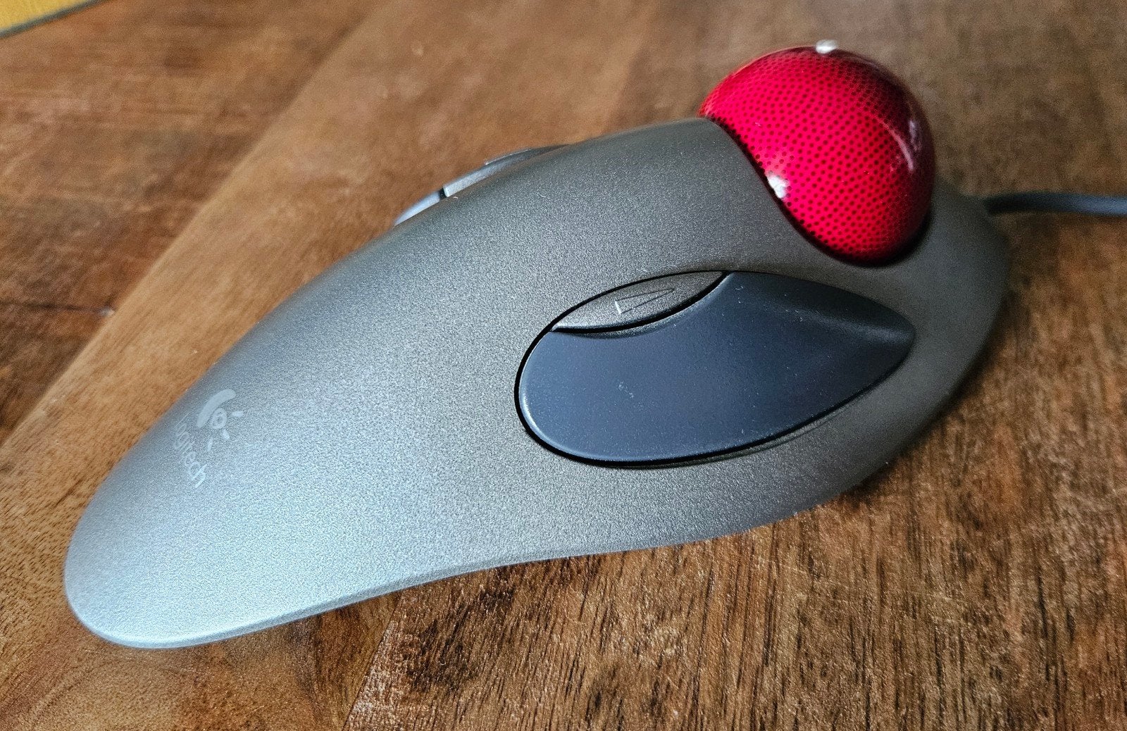Logitech Marble Mouse USB Trackball - Ergonomisch, Muis, Gebruikt, Ergonomisch, Logitech
