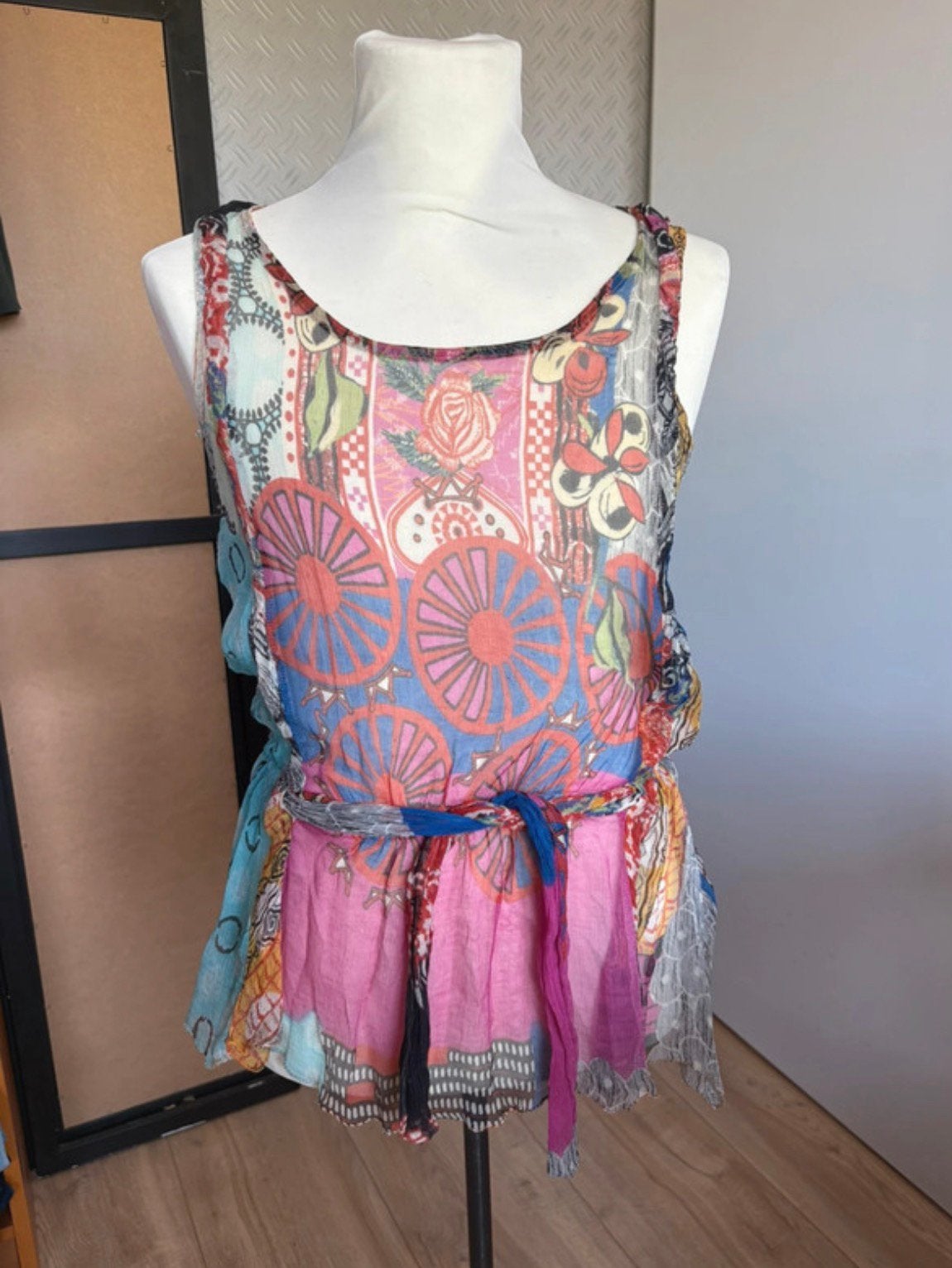 Save the queen top tuniek L, Kleding | Dames, Ophalen of Verzenden, Zo goed als nieuw, Maat 38/40 (M)