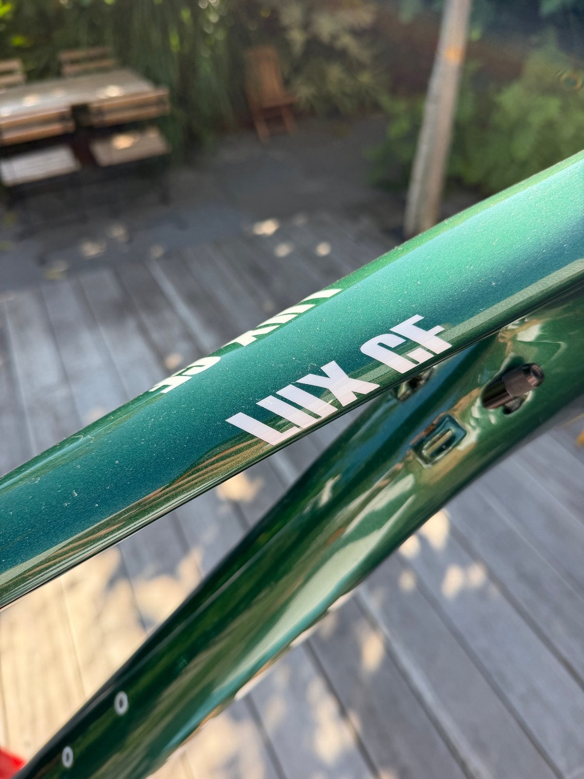 Canyon Lux CF Frame, L Oak Green 911 - Zo goed als nieuw, Frame, Ophalen of Verzenden, Zo goed als nieuw, Mountainbike