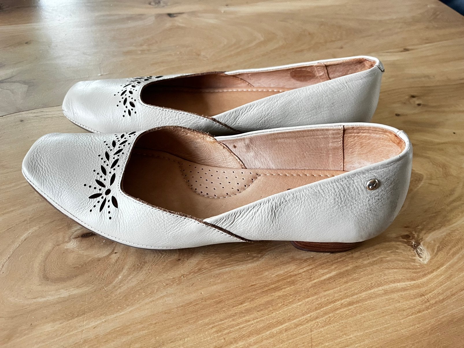 Pikolinos zomerschoen, Verzenden, Beige, Ballerina's, Zo goed als nieuw