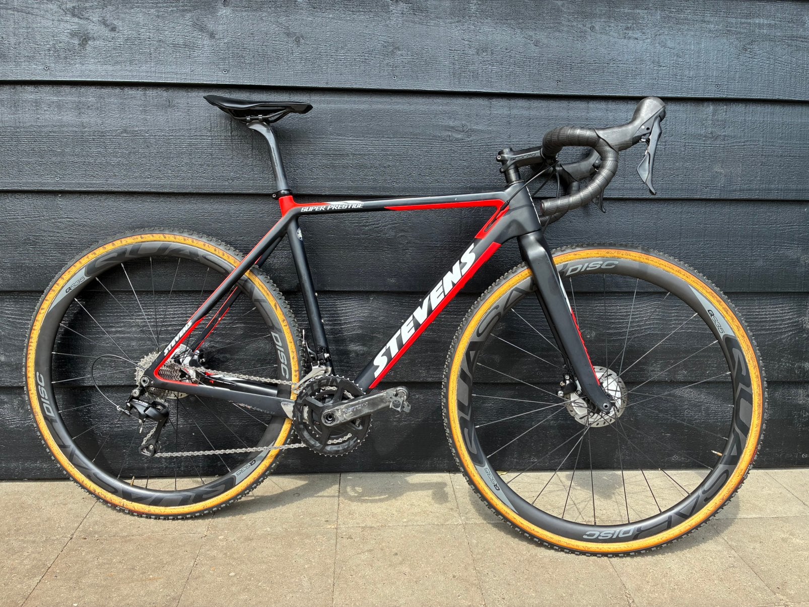 Stevens super prestige disc, 28 inch, Gebruikt, Carbon, 49 tot 53 cm