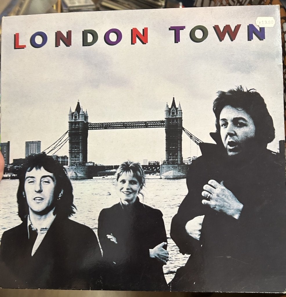Paul McCartney  & the Wings: London Town (lp), Ophalen of Verzenden, Zo goed als nieuw, 12 inch, Poprock