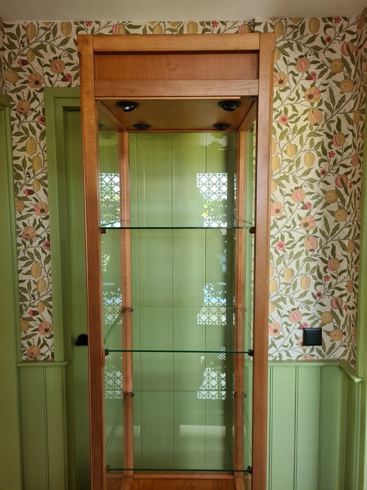 Vitrinekast, Huis en Inrichting, Kasten | Vitrinekasten, Ophalen, 200 cm of meer, 50 tot 100 cm, 25 tot 50 cm