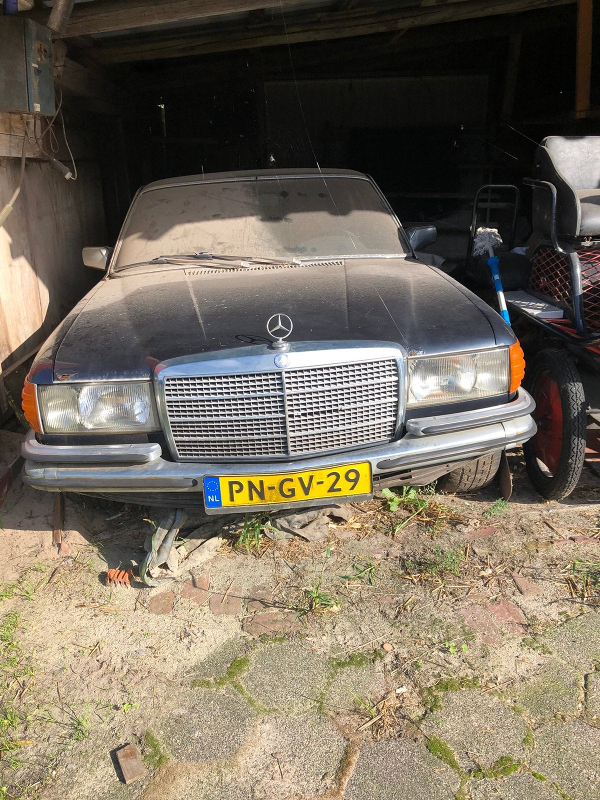 Oldtimers, Auto's, Euro 2, Winterpakket, Achterwielaandrijving, Blauw