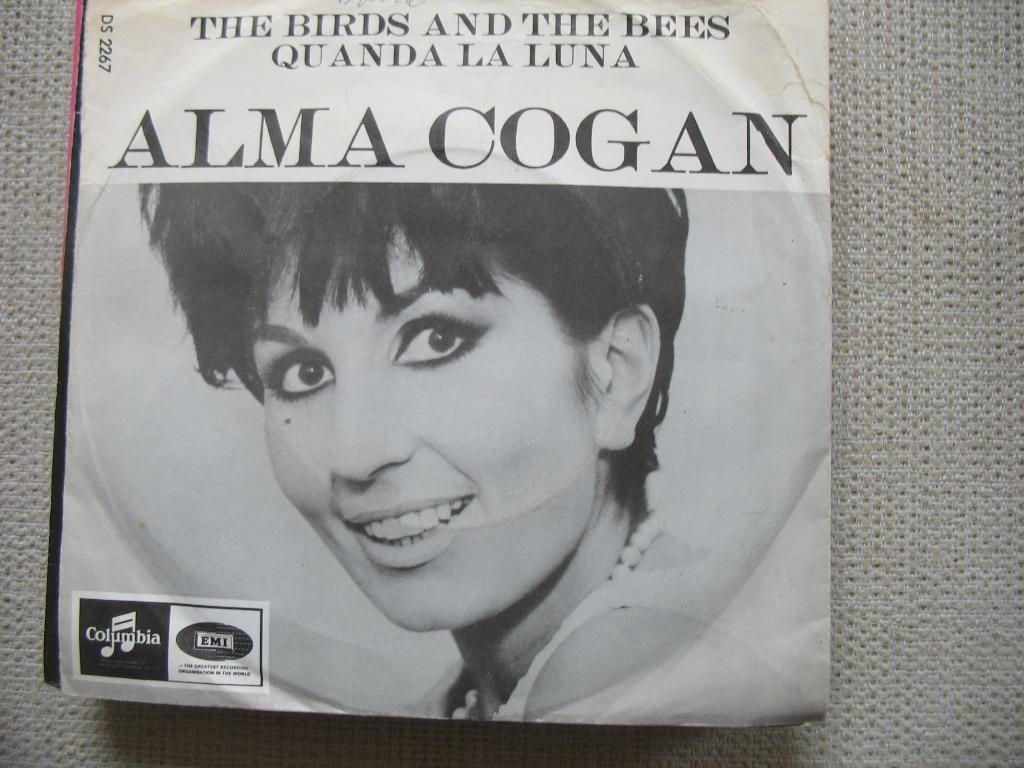 Alma Cogan - The birds and the bees, Cd's en Dvd's, Vinyl Singles, Gebruikt, 7 inch, Single, Ophalen of Verzenden