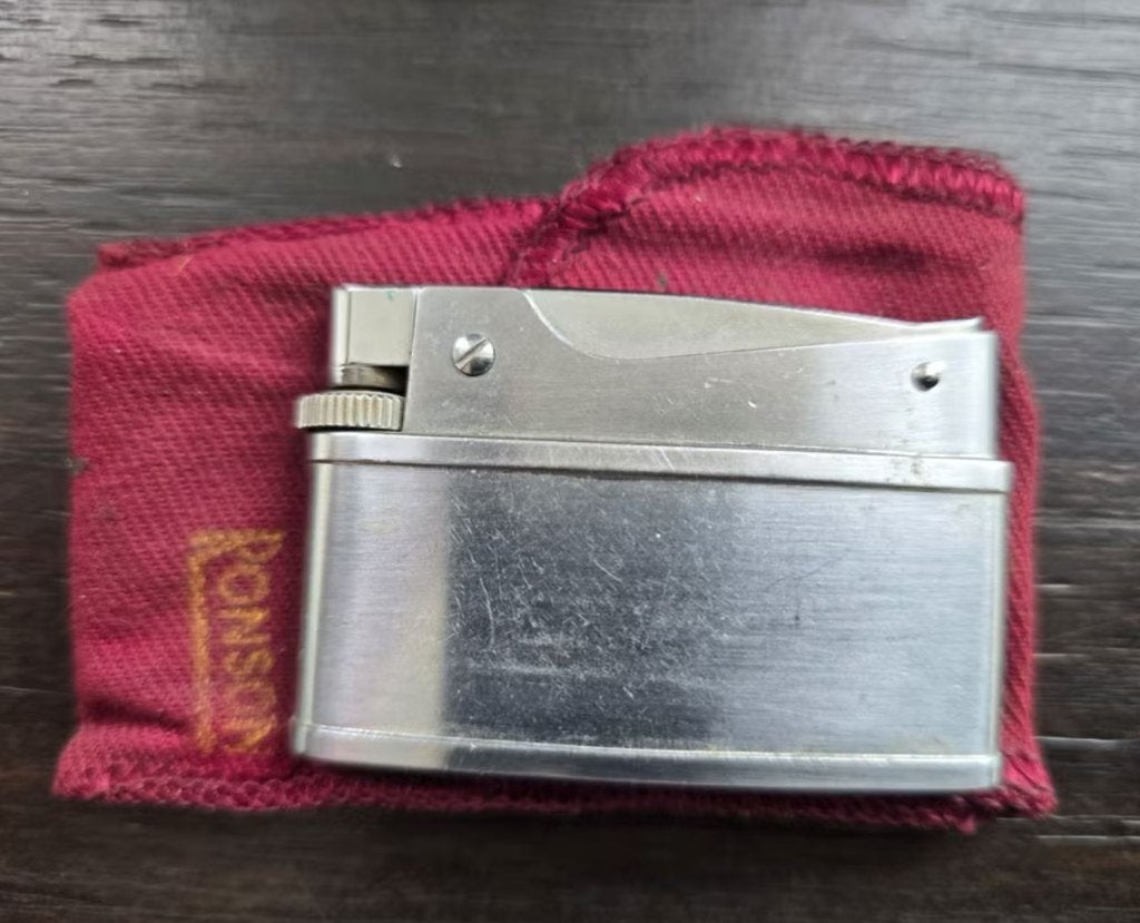 Ronson Gas aansteker - Vintage en stijlvol, Ophalen of Verzenden, Gebruikt, Aansteker