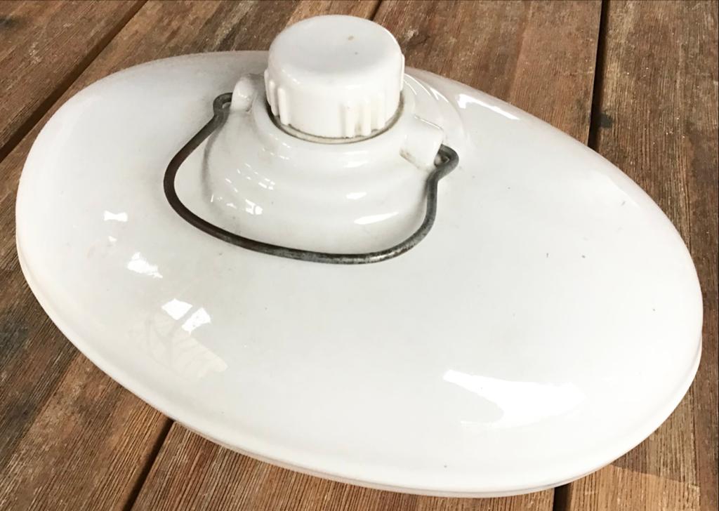 ANTIEKE PORSELEINEN BEDKRUIK/ BEDDENKRUIK / BEDWARMER, Antiek en Kunst, Ophalen of Verzenden
